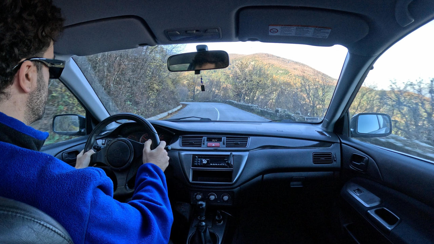 Mitsubishi Lancer Evolution 5/6/7/8/9 GoPro / Insta360 Recaro Bucket Seat Camera Mount