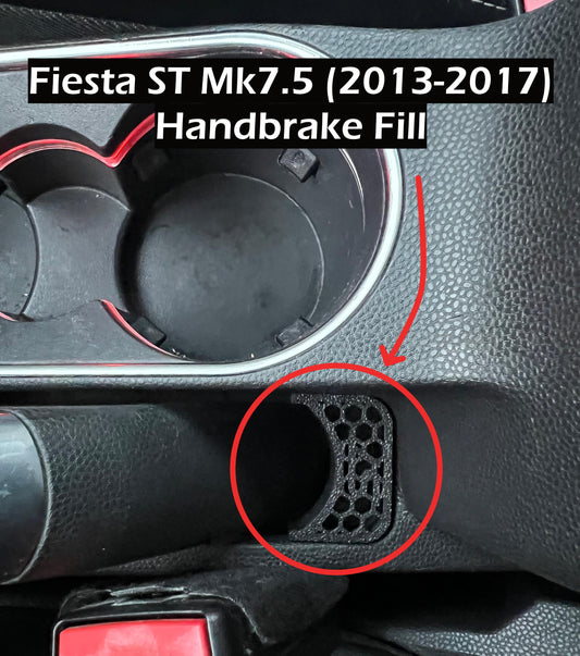Ford Fiesta Mk7.5 γέμισμα τρύπας χειρόφρενου (τρύπα του θανάτου)