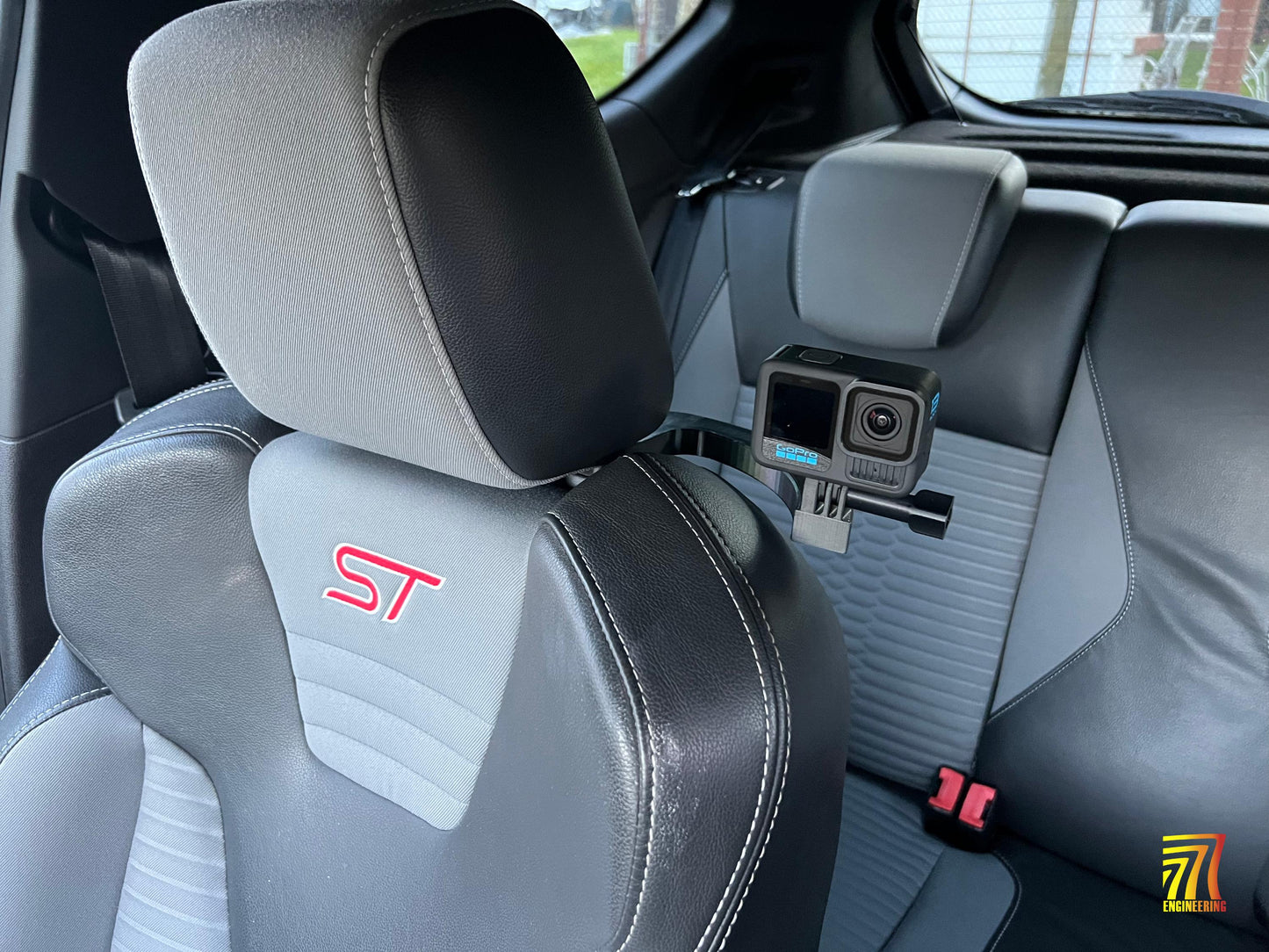 Ford Fiesta ST MK7.5 / Ford Focus ST MK3 Recaro Headrest GoPro Camera Mount