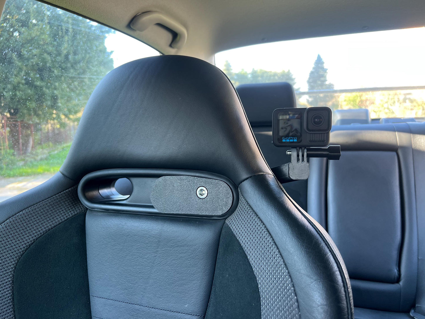 Mitsubishi Lancer Evolution 5/6/7/8/9 GoPro / Insta360 Recaro Bucket Seat Camera Mount