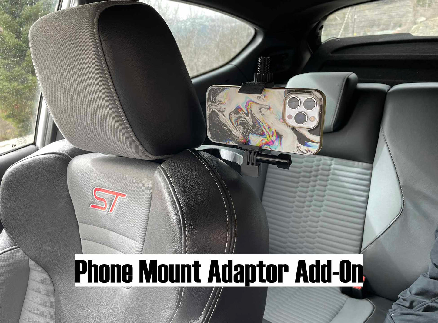 Ford Fiesta ST MK7.5 / Ford Focus ST MK3 βάση κάμερας GoPro για το προσκέφαλο