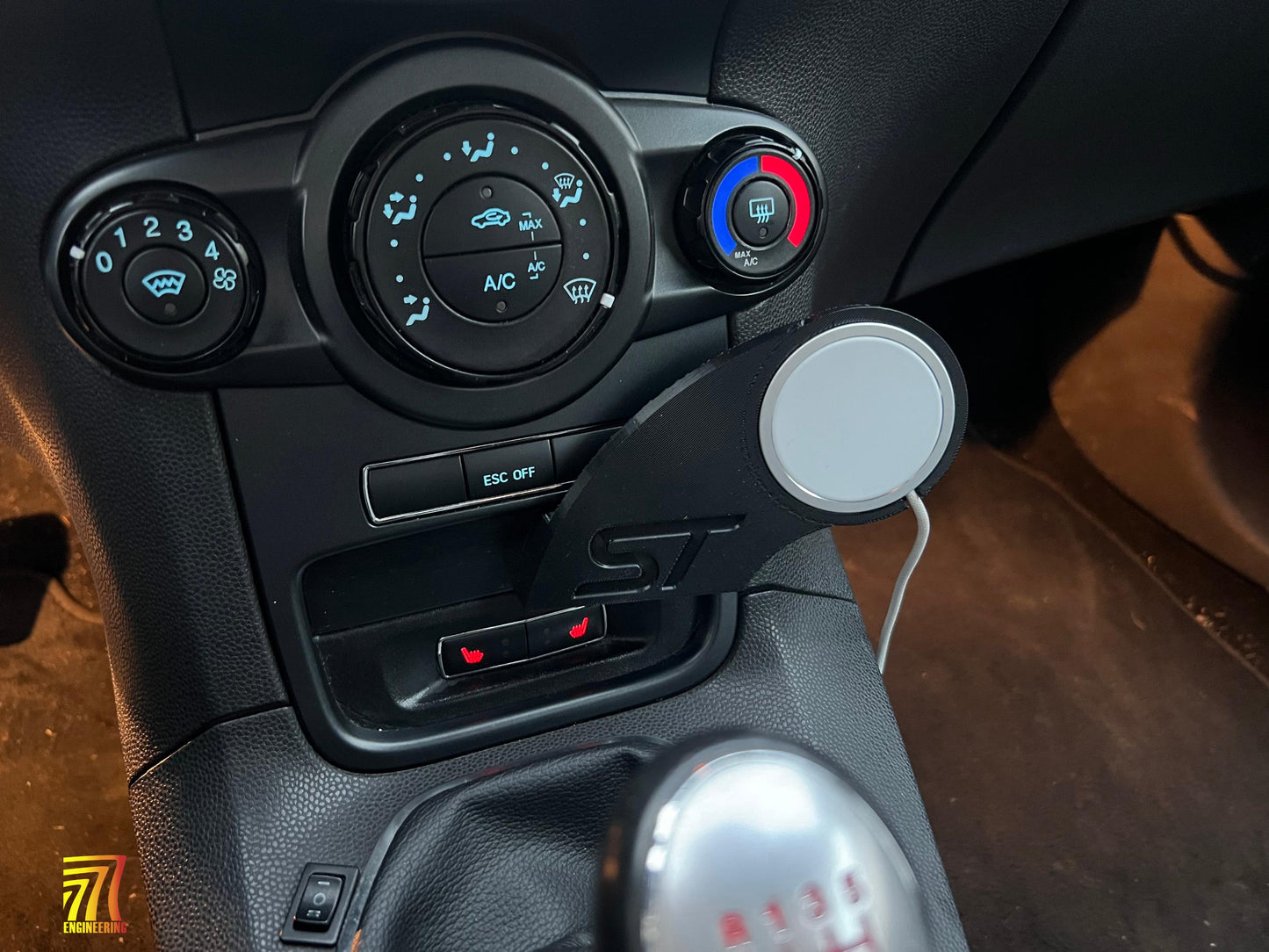 Ford Fiesta Mk7.5 ST Wireless Magsafe Mount Cubby hole